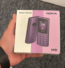 Brand New Nokia 110 4G Midnight Blue Dual Sim Unlocked - 1.8” Button Phone 2023