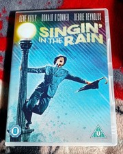 Singin' in the Rain DVD Gene Kelly Debbie Reynolds Classic Musical Free Postage 