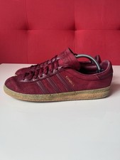 Adidas Originals Topanga Red Suede Trainers Men’s Uk Size 10