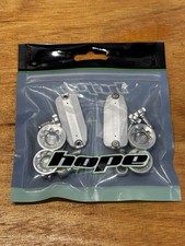 Hope Tech 4 V4 Custom Kit Pair- Silver 