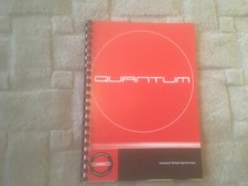 QUANTUM SPORTS CARS RANGE. BROCHURE   2009