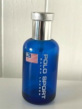 Rare Vintage Retro Ralph Lauren POLO Sport Empty Eau de Toilette Perfume Bottle