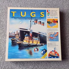 TUGS Board Game Octago Games 1990 Vintage TV Show 100% Complete Age 5+ Rare VGC