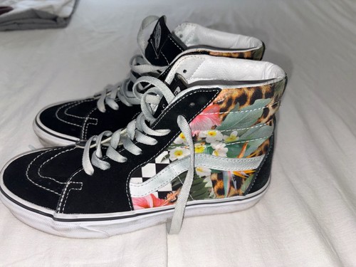 Vans sk8 floral leopard - vans,