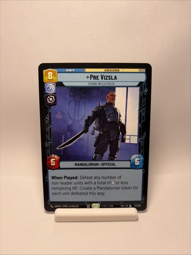 Star wars unlimited pre - pre, vizsla