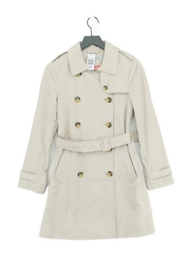 Boden women coat 10 - boden, cream