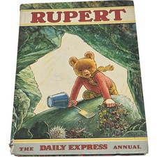 Rupert The Daily Express Annual Vintage Comic Book 1971 Bestall