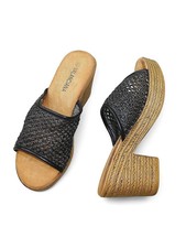 Ladies Mules Sandals Black