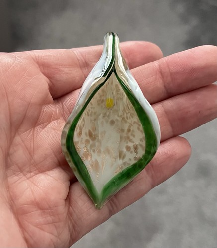 Art glass arum - arum, lily