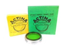 ACTINA 32mm Push-On Filter Holder Set with Medium-Green x3 Glass Lens