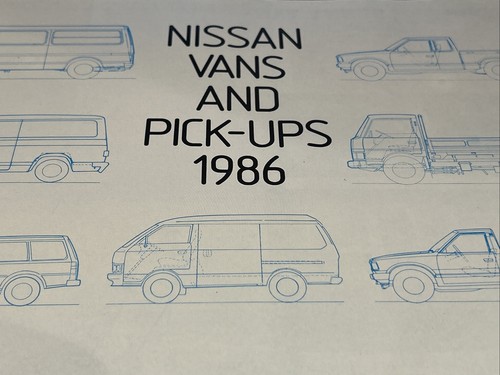 Nissan vans and pickup - vans,