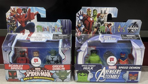 Marvel animated minimates - marvel,