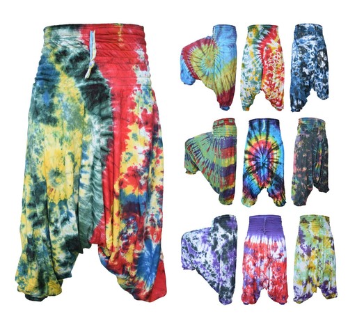 Hippie tie dye cotton ali - tie,