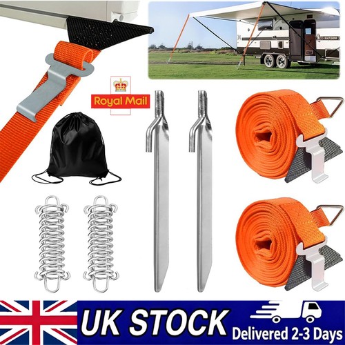 Awning storm band - awning, straps