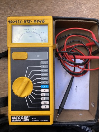 Megger bm80 min - bm80/min, &
