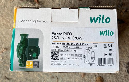 Wilo yonos pico 6 - yonos, 25/1-6