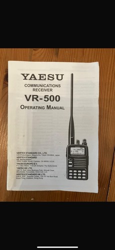 Yaesu 500 handheld - vr,