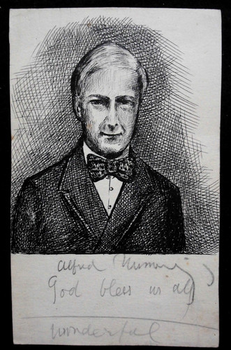 Hand signed alfred munnings - signed,