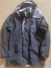 Berghaus Gore-tex Navy Blue Ladies Hooded Jacket Size 10