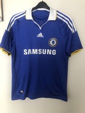 Chelsea FC Home Football Shirt 2008/2009 Adidas *Size Medium Mens