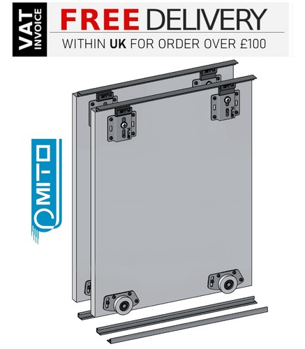 Wardrobe sliding door - sliding, track