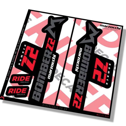 Marzocchi 2021 fork decals - 2021,