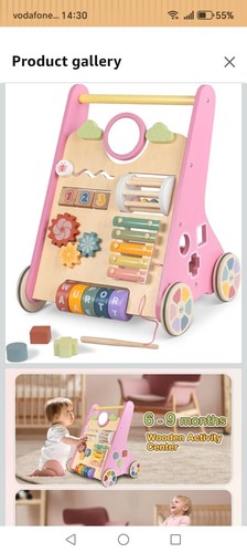 Wooden baby walker - walker, for