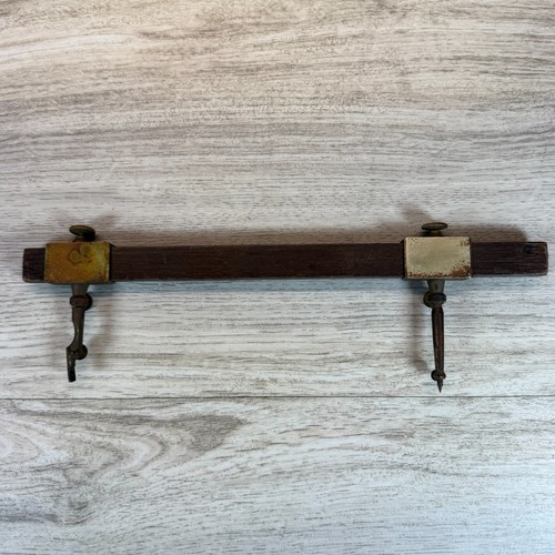 Antique wooden beam compass - wooden,