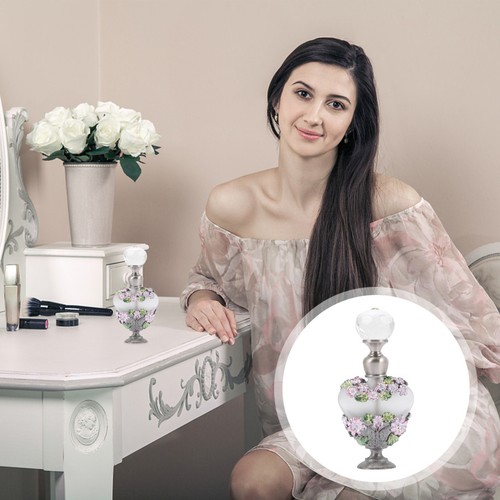 Vintage glass perfume - glass, bottles