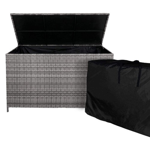 Rattan storage box 582l - rattan,