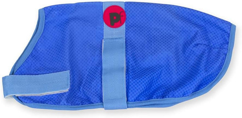 Cooling dog coat 40cm blue - dog,