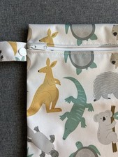 Wet Bag for Swimming, Reusable Nappies, Wipes, Sanitary Pads, Breast Pads