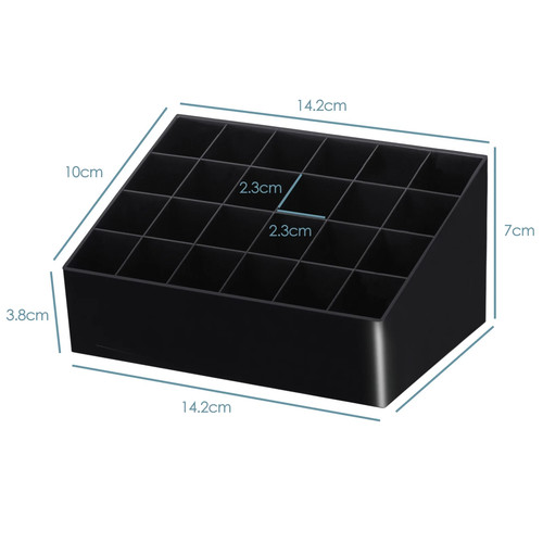 Trixes makeup storage display - makeup,