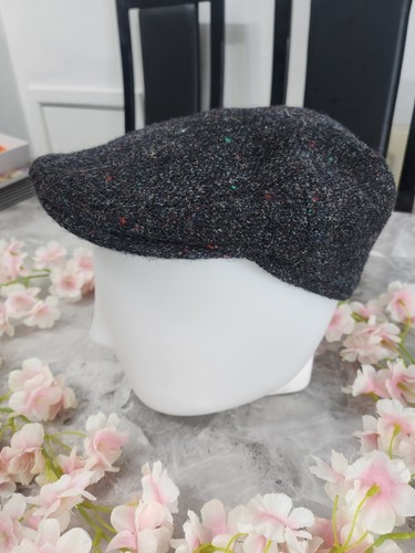 Harris tweed flat - flat, cap
