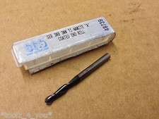 New SGS SER 3MB 3mm TI-NAMITE "A" Coated Ball Nose End Mill In Box (v) MC46