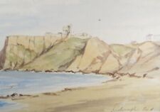 Original Watercolour, 'Scarborough' Late 19th Century, Artist Unknown