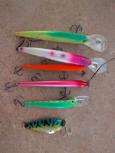 Variety fish lures pike - lures,