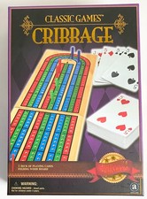 CLASSIC GAMES CRIBBAGE SET