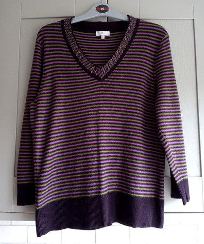 Ladies jumper with angora - with,