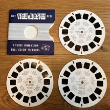 3x Viewmaster Reels Eskimos of