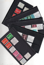 Collection of machin stamps