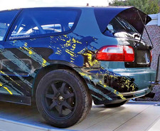 Honda Civic EG Drag Spoiler - SW Motorsports - DRAG CAR WING - UK MADE