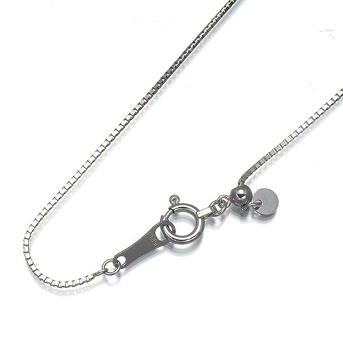 Box chain necklace 45cm 850 - necklace,