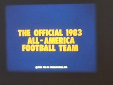 1983 ALL AMERICA FOOTBALL TEAM