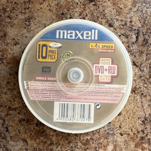 Maxell dvd 7gb 120 - dvd+rw,