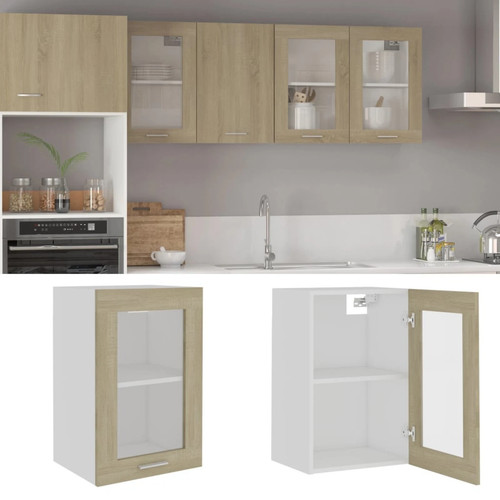 Modern hanging glass cabinet - glass,