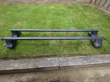 THULE Square Roof Bars (127cm) Plus Rapid Traverse Foot 754 (No Fitting Kit)