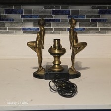 Art Deco "DOUBLE NUDE" Lamp
