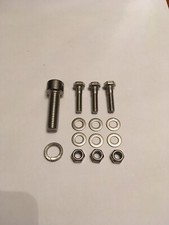 Lambretta Stainless Headset Clamp/yoke Fixing Kit Series 3 Li Sx Tv Gp/dl