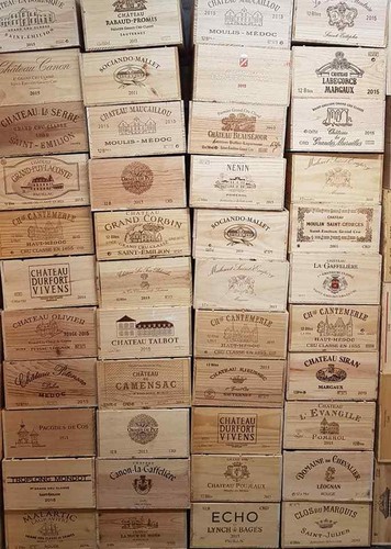 Bottle large french wooden - 12,